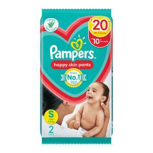 Pampers Small (4-8KG) 2 Pants